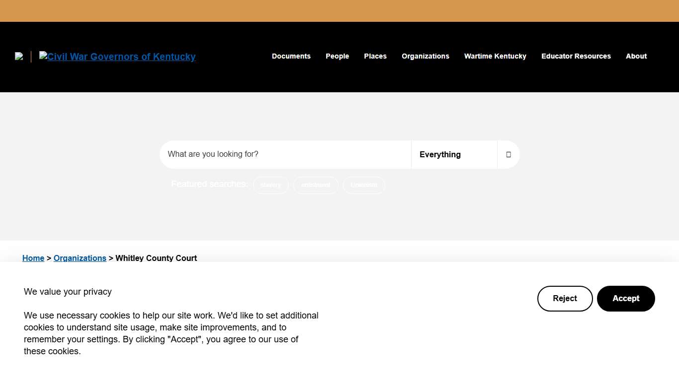 Civil War Governors of Kentucky · Civil War Governors of Kentucky