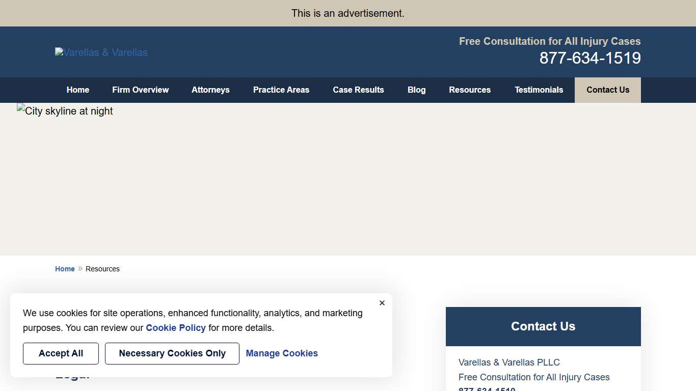 Resources Lexington Accident Lawyers Varellas & Varellas